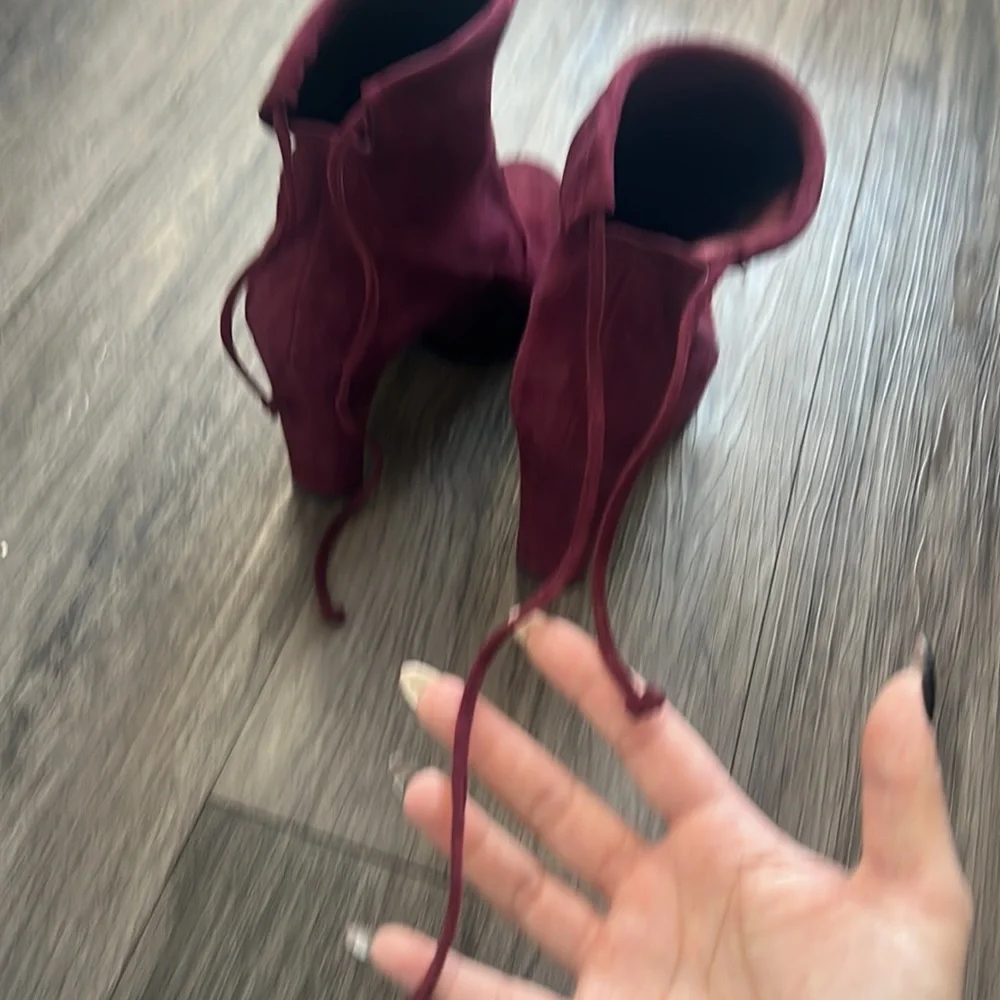 Stuart Weitzman Suede Booties - Picture 7 of 13